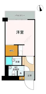 シティコープ反町【3E号室】の間取り