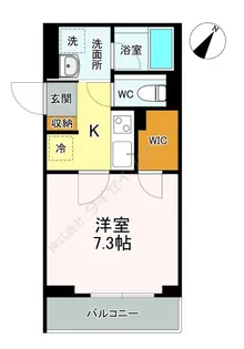 Iolite【0102号室】の間取り