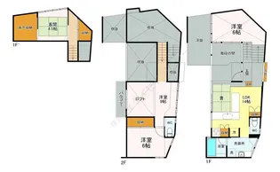 神奈川県茅ヶ崎市浜竹2丁目【一戸建】の間取り
