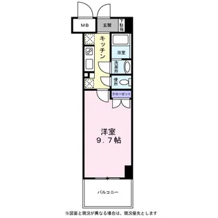 ニュー千葉稲毛ビル【0303号室】の間取り