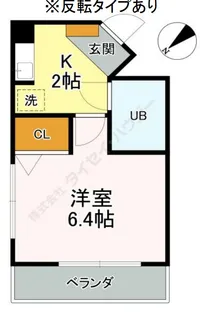 目黒シティ・カラバナ【3階】の間取り