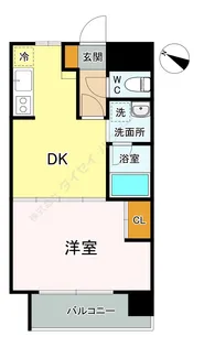 ハチホウハイツ11【0205号室】の間取り