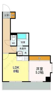 大倉山壱番館【1階】の間取り