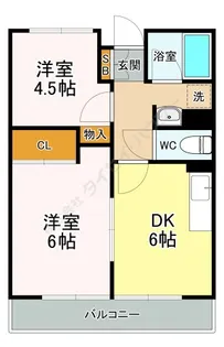 第9エルム大倉山【1階】の間取り