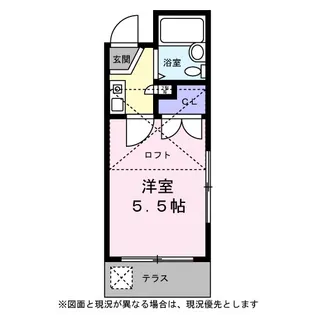 コンフォート実籾【0205号室】の間取り