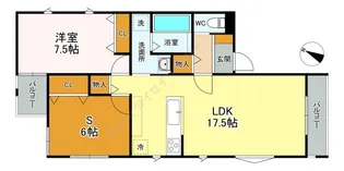 グランレジデンス千代田【1階】の間取り