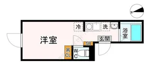 Maison de Ginza East【401号室】の間取り