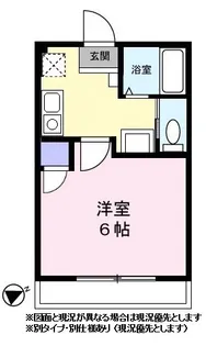 フルリール鶴見【0201号室】の間取り