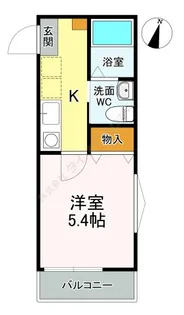 ルミナスポート【2階】の間取り