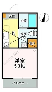 ルミナスポート【3階】の間取り