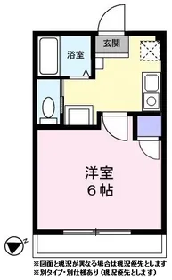 フルリール鶴見【0104号室】の間取り