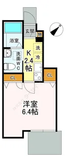 ヴィゴーレ5 B棟【0106号室】の間取り