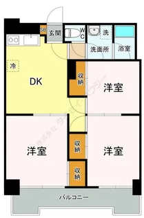 KTD東福生【3階】の間取り