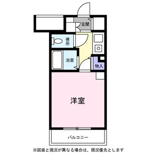 びゅうリエット北浦和【0506号室】の間取り