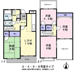 リビエール瀬田【0108号室】の間取り