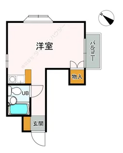 アルファメゾン二番館【2E号室】の間取り