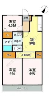 ハイツエクセル【0111号室】の間取り