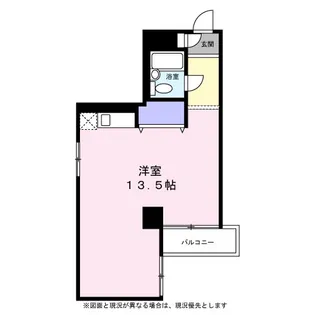 世田谷サービスビル(板橋)【0501号室】の間取り