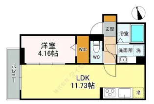 ヴェール新千葉【0202号室】の間取り