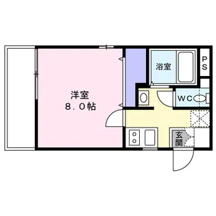 EPOK URAWA【0205号室】の間取り