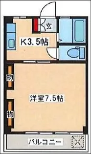 ニューポーロウニア【0205号室】の間取り
