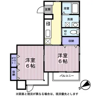 ふらっと いく 葉山【B号室】の間取り