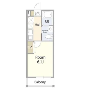 リオン高根台【3階】の間取り
