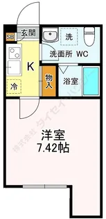 南行徳レジデンス【0103号室】の間取り