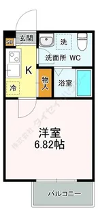 南行徳レジデンス【0205号室】の間取り