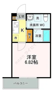 南行徳レジデンス【0304号室】の間取り