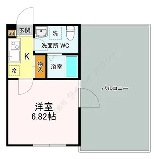 南行徳レジデンス【0307号室】の間取り