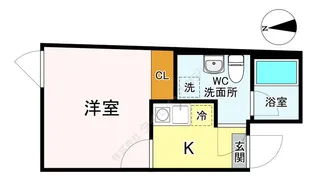 Branedge東武練馬【0304号室】の間取り