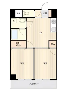 KENZO HAUS toshima park【403号室】の間取り