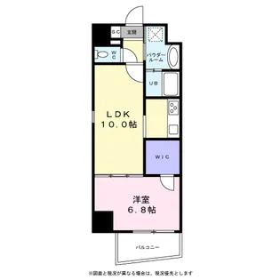 ALTAIR CREA【0301号室】の間取り