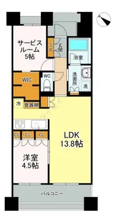 レ・ジェイド浦和【403号室】の間取り