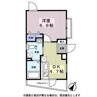 ヴィラ・ハーベストムーン【0201号室】の間取り