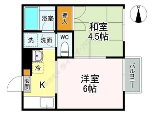 第3M・コート【0201号室】の間取り