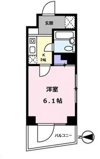 LYNX南台Ⅰ【0701号室】の間取り