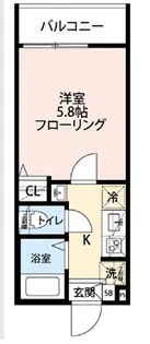 マシェルナ八千代台【0302号室】の間取り