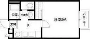 ガーデンコート日吉ウエスト【1階】の間取り