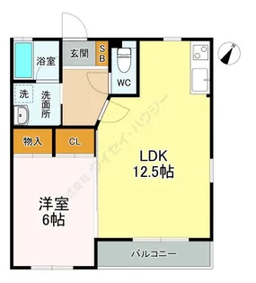 アン・シャーリー【0102号室】の間取り