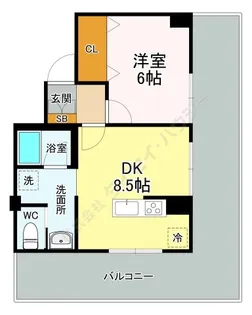 KAHALA WEST 1【0501号室】の間取り