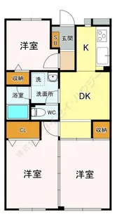 メルベーユ日吉【0101号室】の間取り