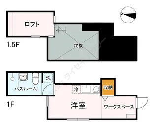 プルミエール【102号室】の間取り