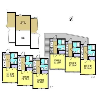 CANARD逗子【2階】の間取り