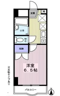 クレセントハイツ【0208号室】の間取り