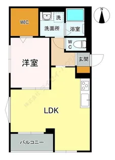 (仮称)宿河原マンション【0303号室】の間取り