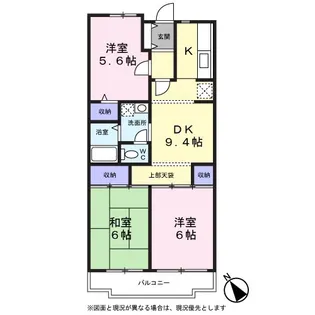 リバーシャトレー【0302号室】の間取り