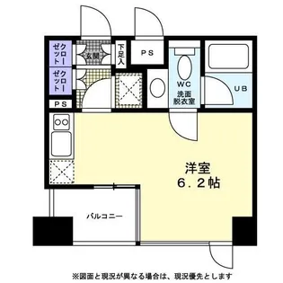 Lynx Saginuma【0402号室】の間取り