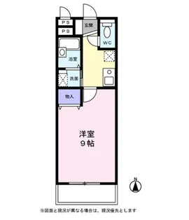 Y’s【0102号室】の間取り
